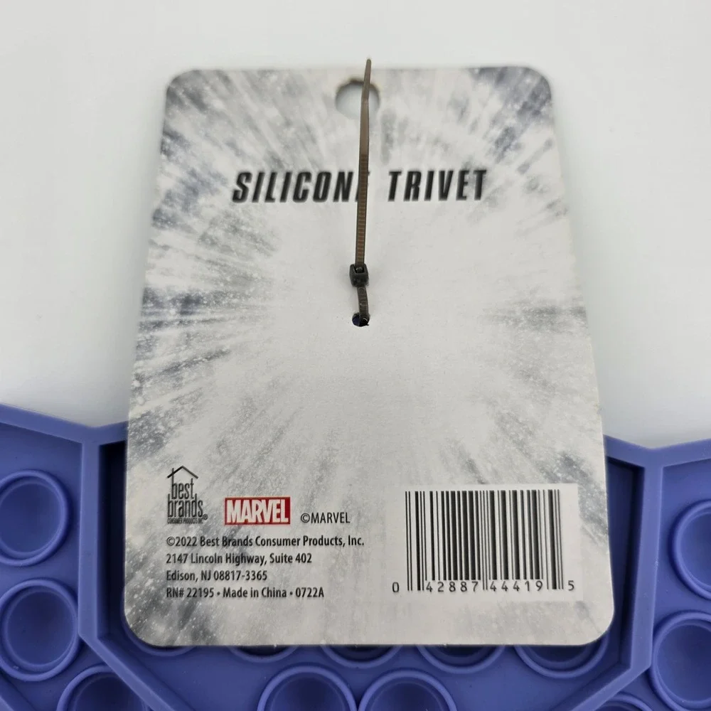 Marvel Wakanda Forever Silicone Trivet Fidget Pop It‎ Toy Purple